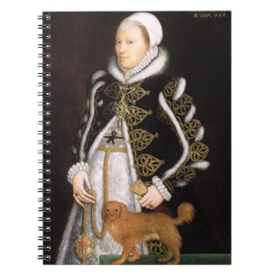 Caderno Espiral Retrato de uma mulher, provavelmente Catherine