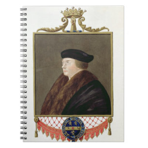 Caderno Espiral Retrato do conde das ISTs de Thomas Cromwell