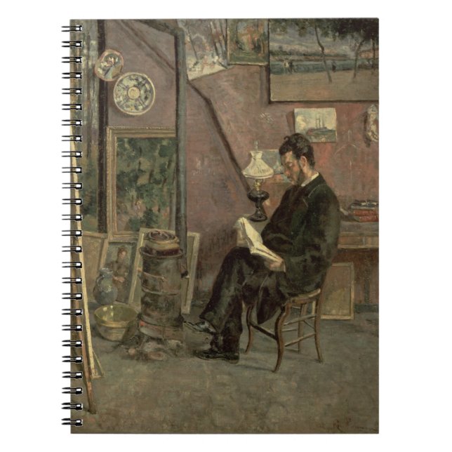 Caderno Espiral Retrato do doutor Marti'nez, 1878 (óleo em canvas) (Frente)