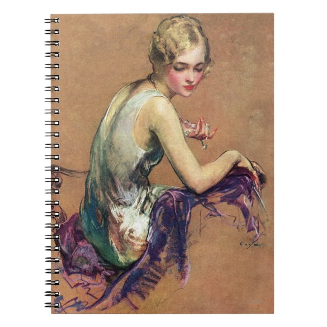 Caderno Espiral Retrato Pastel (Frente)