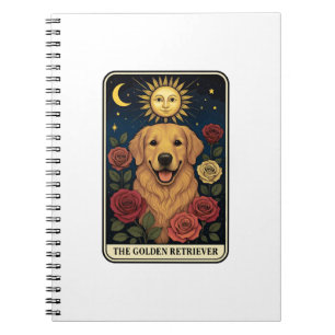 Caderno Espiral Retriever de Ouro