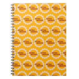 Caderno Espiral Retro Groove Notebook