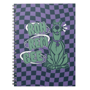 Caderno Espiral Retro Scooby "OMG"