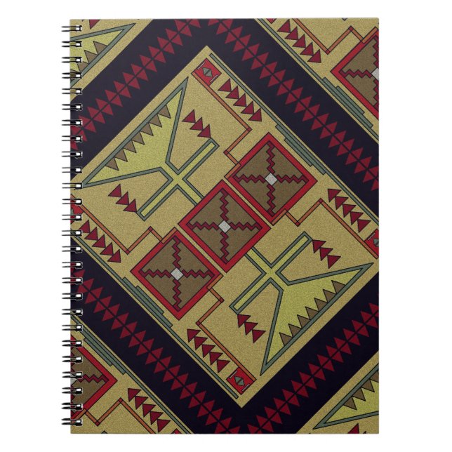 Caderno Espiral Retro Sudoeste (Frente)