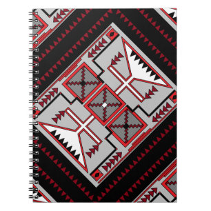 Caderno Espiral Retro Sudoeste