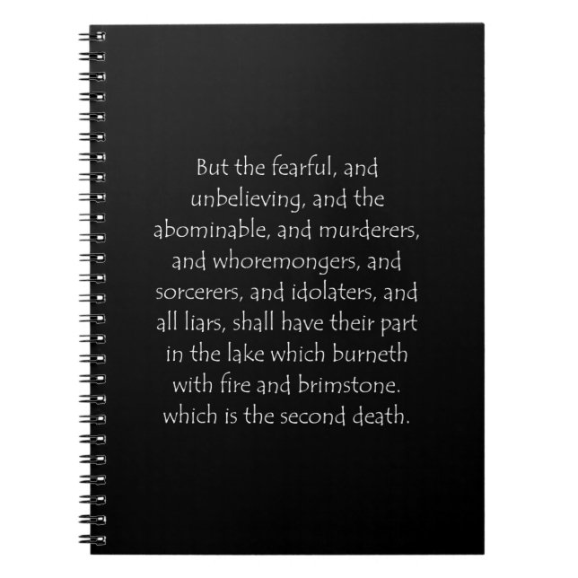 Caderno Espiral Revelação de Cotação de Script 21 8 (Frente)