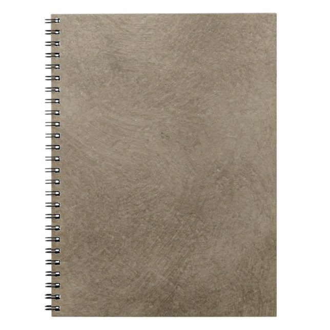 Caderno Espiral Revestimento de Café Turco (Frente)