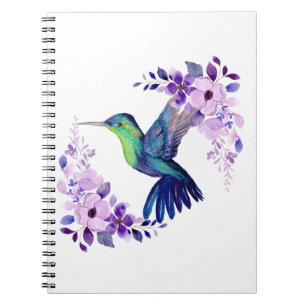 Caderno Espiral Revista Beija-flor Flor