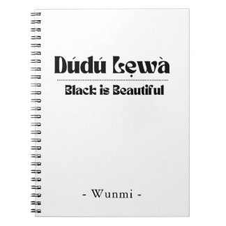 Caderno Espiral Revista Black Is Beautiful — Presente para Ela