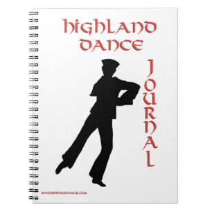 Caderno Espiral Revista de Dança das Terras Altas Escocesas