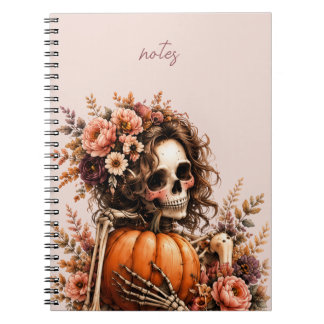 Caderno Espiral Revista Esqueleto Botânico