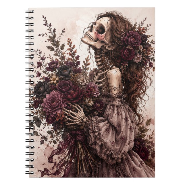Caderno Espiral Revista Esqueleto Botânico (Frente)