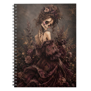 Caderno Espiral Revista Esqueleto Botânico