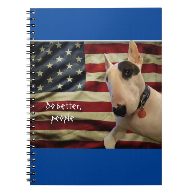 Caderno Espiral Rex, TV Terrier, Faça um notebook melhor (Frente)