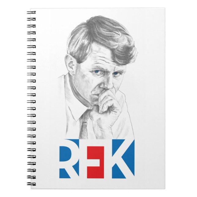 Caderno Espiral RFK: Robert Kennedy (Frente)