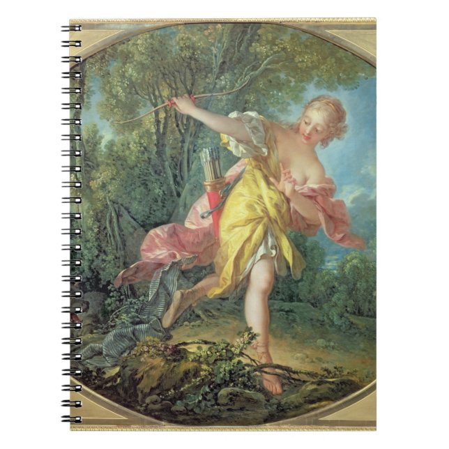 Caderno Espiral Rhea Sylvia que foge do lobo, 1756 (Frente)