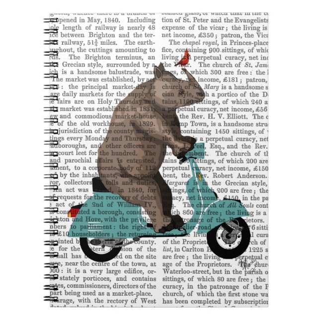 Caderno Espiral Rhino em Moped (Frente)