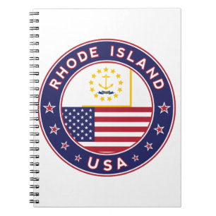 Caderno Espiral Rhode Island