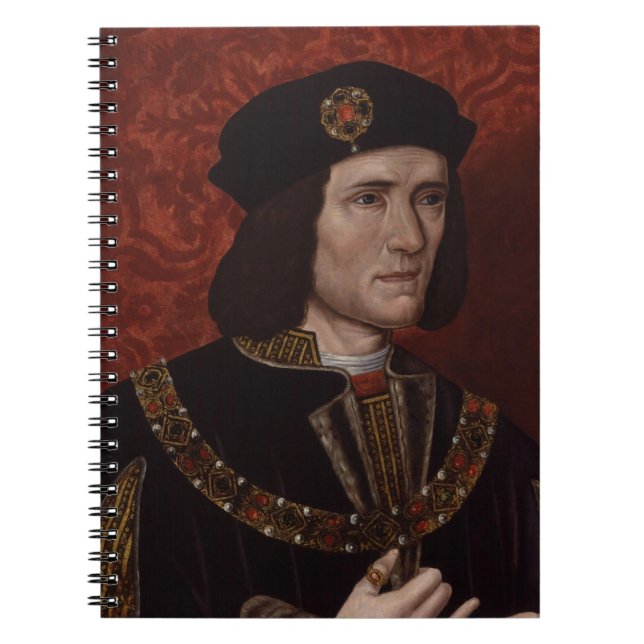 Caderno Espiral Richard III de Inglaterra (Frente)