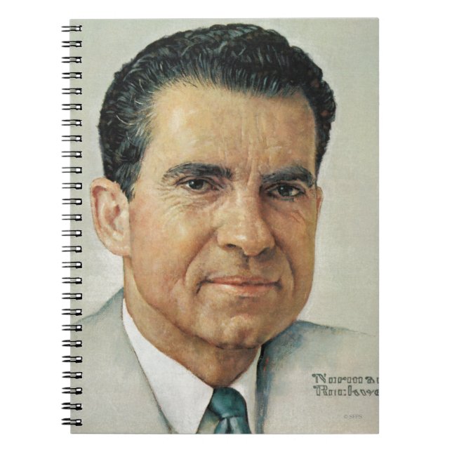Caderno Espiral Richard Milhouse Nixon (Frente)