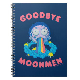 Caderno Espiral RICK E MORTY™ Adeus, Moonmen