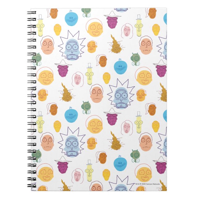 Caderno Espiral RICK E MORTY™ | Get Schwifty (Frente)