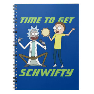 Caderno Espiral RICK E MORTY™ Hora De Obter O Schwifty