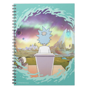 Caderno Espiral RICK E MORTY™   Local Privado do Rick