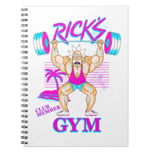 Caderno Espiral RICK E MORTY™ Membro do clube de Rick