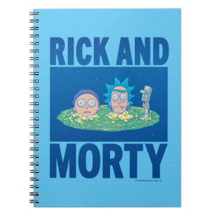 Caderno Espiral RICK E MORTY™   Pequim Através Do Portal
