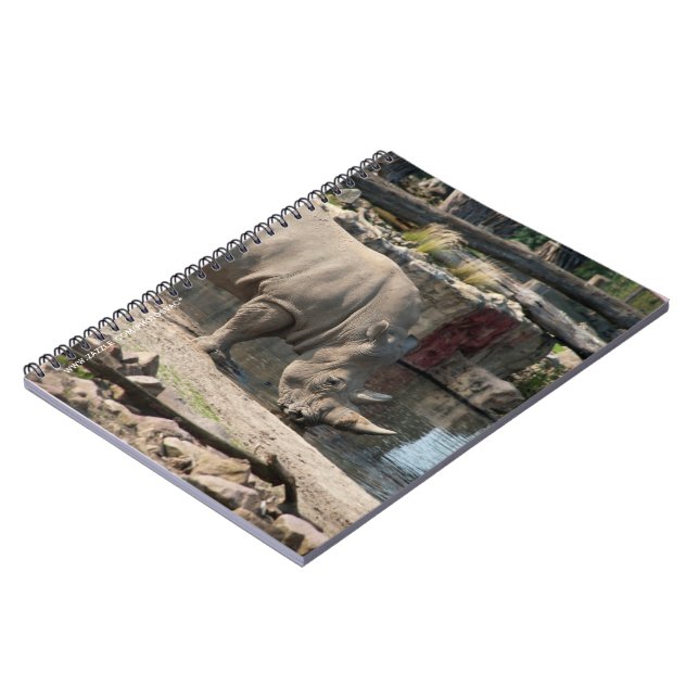 Caderno Espiral Rinoceronte (Left Side)