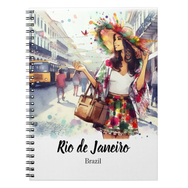 Caderno Espiral Rio de Janeiro (Frente)