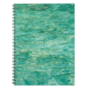 Caderno Espiral Rio lacquer oceânico aquático