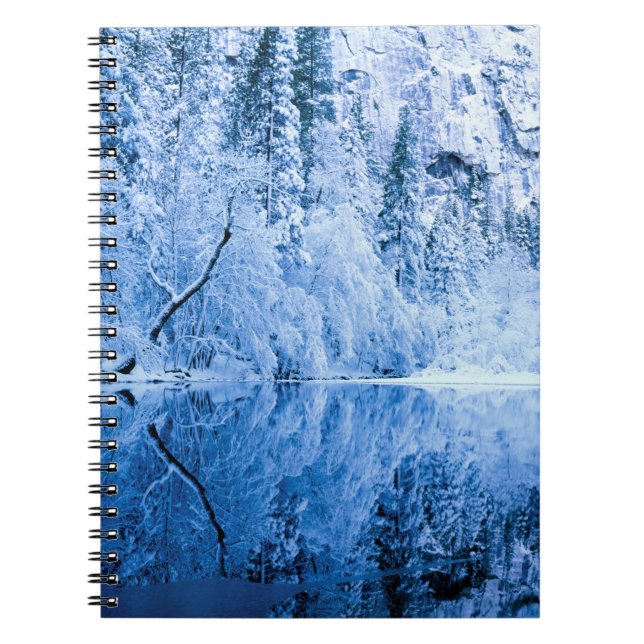Caderno Espiral Rio Merced | Parque Nacional de Yosemite, CA (Frente)
