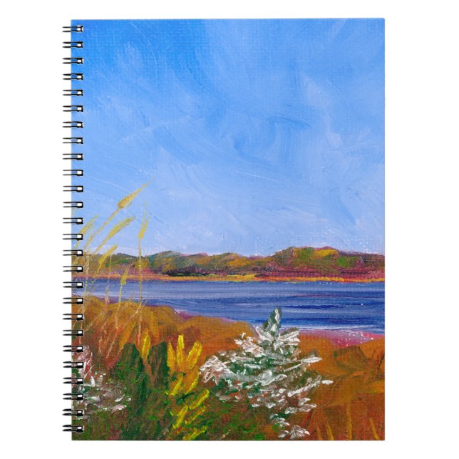 Caderno Espiral Rio ouro Delaware (Frente)