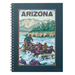Caderno Espiral Rio RaftingArizona