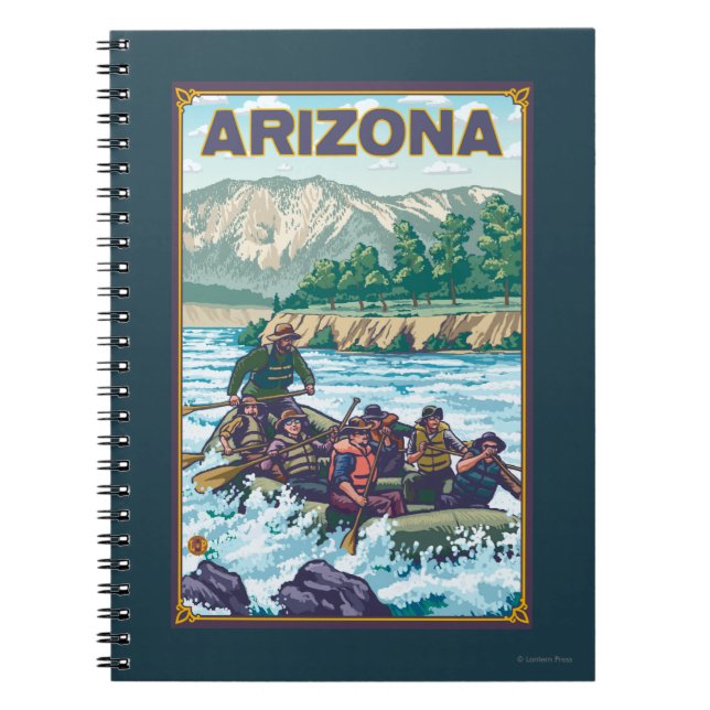 Caderno Espiral Rio RaftingArizona (Frente)