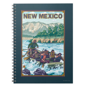 Caderno Espiral Rio RaftingNew México