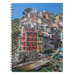 Caderno Espiral Riomaggiore Cinque Terre Liguria Itália