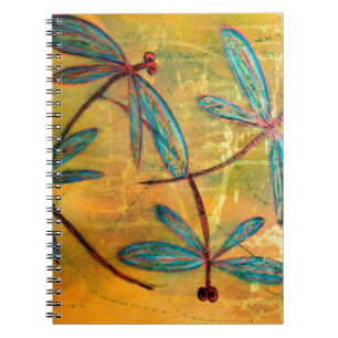 Caderno Espiral Risco de Dragonfly