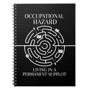 Caderno Espiral Risco Ocupacional Subtrama Permanente Diário