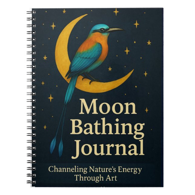 Caderno Espiral Ritual Lunar Torogoz (Frente)