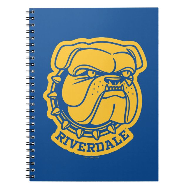 Caderno Espiral Riverdale Bulldog Head (Frente)