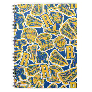 Caderno Espiral Riverdale Football and Cheer Pattern