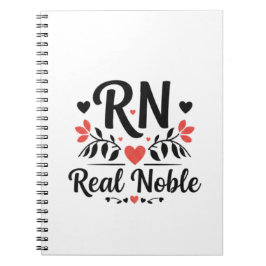 Caderno Espiral RN Real Noble Floral Ornamental Art