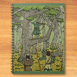Caderno Espiral Robin Hood na Floresta de Sherwood
