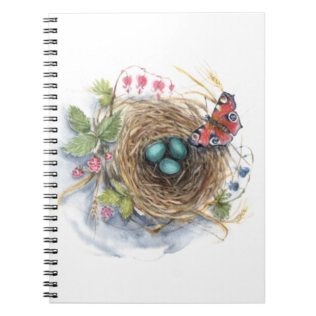 Caderno Espiral Robin Nest (Frente)