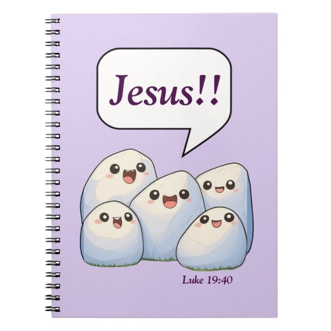 Caderno Espiral Rochas Chamam Seu Nome (Frente)