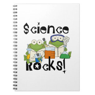 Caderno Espiral Rochas da ciência dos sapos