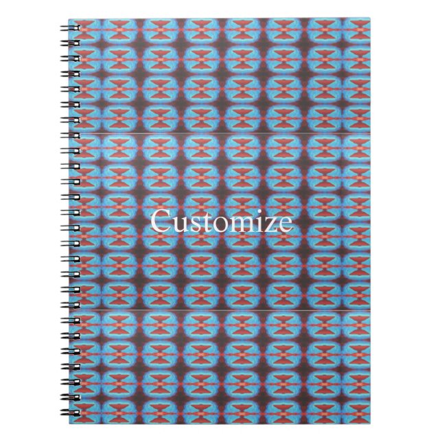 Caderno Espiral Rochas vermelhas do Navajo Thunder_Cove (Frente)